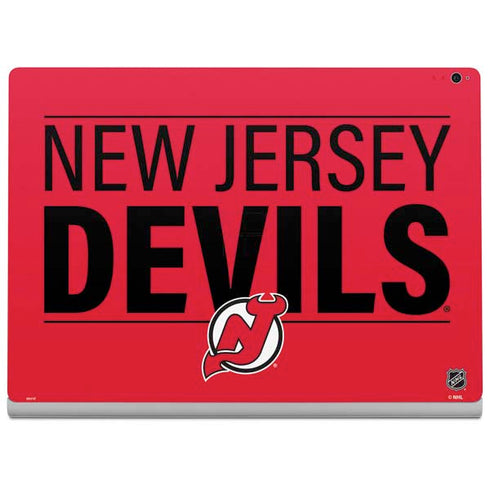 NHL New Jersey Devils Lineup Surface Book 2 15in Skin