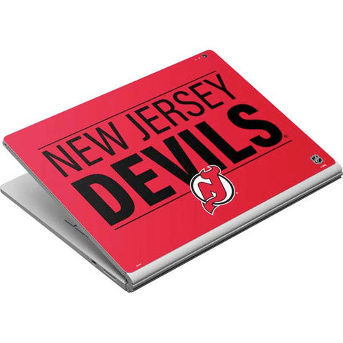 NHL New Jersey Devils Lineup Surface Book Skin