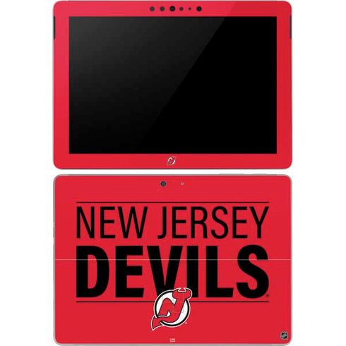 NHL New Jersey Devils Lineup Surface Go Skin