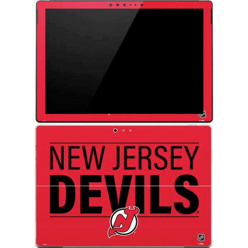 NHL New Jersey Devils Lineup Surface Pro 4 Skin