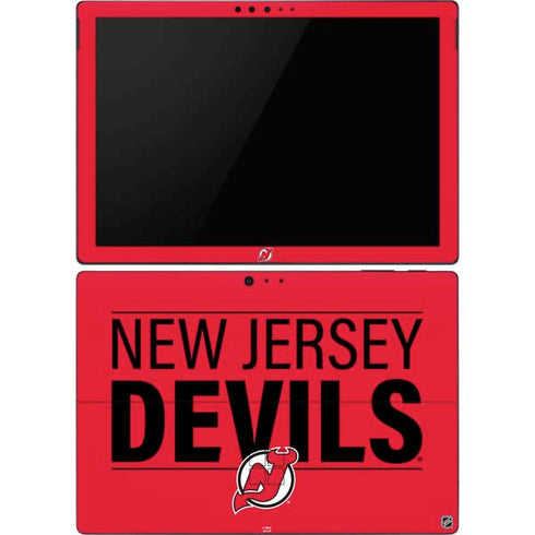 NHL New Jersey Devils Lineup Surface Pro 6 Skin