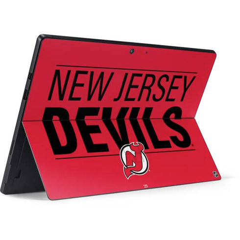 NHL New Jersey Devils Lineup Surface Pro 7 Skin