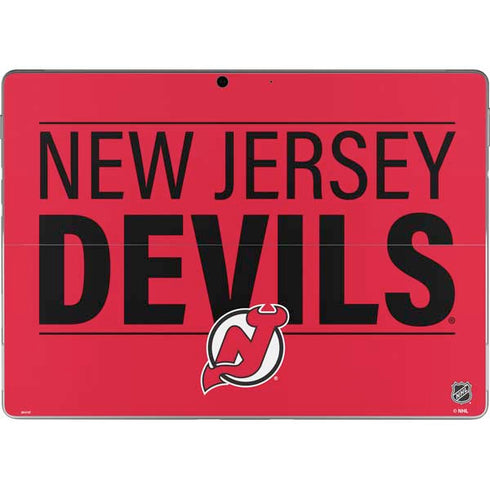 NHL New Jersey Devils Lineup Surface Pro 9 Skin