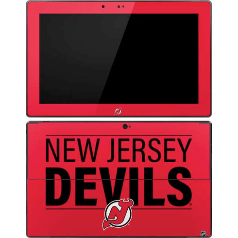 NHL New Jersey Devils Lineup Surface Pro Tablet Skin