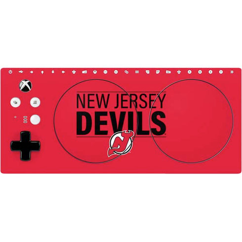NHL New Jersey Devils Lineup Xbox Adaptive Controller Skin