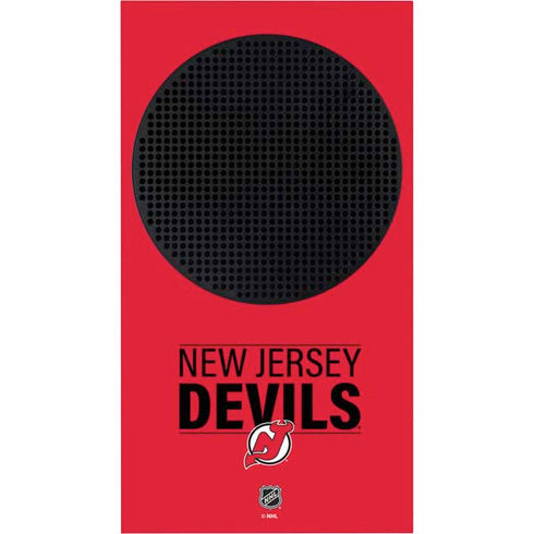 NHL New Jersey Devils Lineup Xbox Series S Console Skin