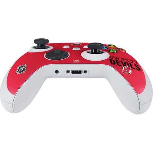 NHL New Jersey Devils Lineup Xbox Series S Controller Skin