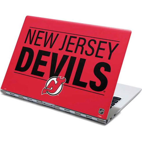 NHL New Jersey Devils Lineup Yoga 910 2-in-1 14in Touch-Screen Skin
