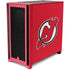 NHL New Jersey Devils Solid Background Corsair 4000D Tempered Glass Mid-Tower ATX Case Skin