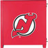 NHL New Jersey Devils Solid Background Corsair 4000D Tempered Glass Mid-Tower ATX Case Skin