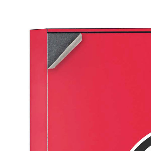 NHL New Jersey Devils Solid Background Corsair 4000D Tempered Glass Mid-Tower ATX Case Skin