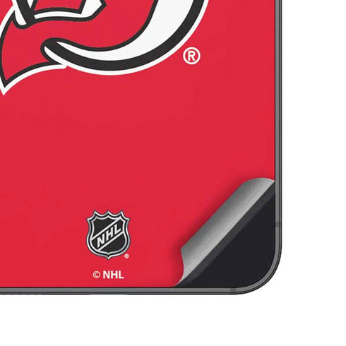 NHL New Jersey Devils Solid Background Galaxy A14 5G Skin