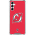 NHL New Jersey Devils Solid Background Galaxy A15 5G Clear Case