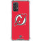 NHL New Jersey Devils Solid Background Galaxy A32 5G Clear Case