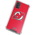 NHL New Jersey Devils Solid Background Galaxy A32 5G Clear Case