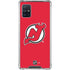 NHL New Jersey Devils Solid Background Galaxy A51 5G Clear Case