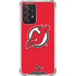 NHL New Jersey Devils Solid Background Galaxy A52 5G Clear Case