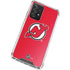 NHL New Jersey Devils Solid Background Galaxy A52 5G Clear Case