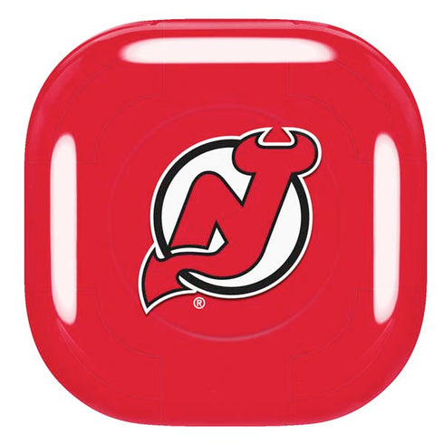 NHL New Jersey Devils Solid Background Galaxy Buds Pro Skin