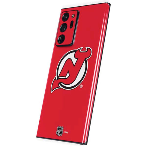 NHL New Jersey Devils Solid Background Galaxy Note20 Ultra 5G Skin