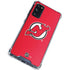 NHL New Jersey Devils Solid Background Galaxy S20 FE Clear Case