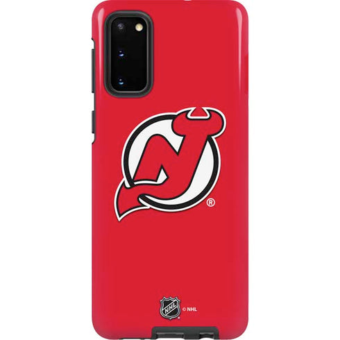 NHL New Jersey Devils Solid Background Galaxy S20 Pro Case