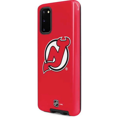 NHL New Jersey Devils Solid Background Galaxy S20 Pro Case