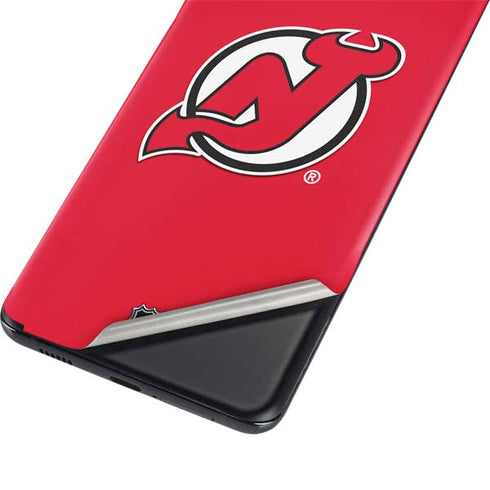NHL New Jersey Devils Solid Background Galaxy S21 Ultra 5G Skin