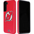 NHL New Jersey Devils Solid Background Galaxy S22 Pro Case