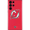 NHL New Jersey Devils Solid Background Galaxy S22 Ultra Skin