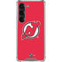 NHL New Jersey Devils Solid Background Galaxy S23 Clear Case