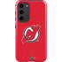 NHL New Jersey Devils Solid Background Galaxy S23 Plus Pro Case