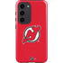 NHL New Jersey Devils Solid Background Galaxy S23 Pro Case