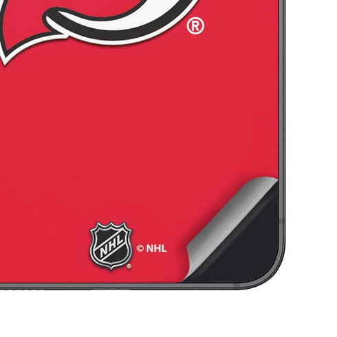 NHL New Jersey Devils Solid Background Galaxy S23 Skin