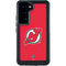NHL New Jersey Devils Solid Background Galaxy S23 Waterproof Case