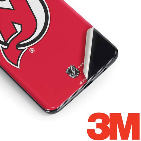 NHL New Jersey Devils Solid Background Galaxy S9 Plus Skin