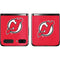 NHL New Jersey Devils Solid Background Galaxy Z Flip Skin