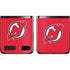 NHL New Jersey Devils Solid Background Galaxy Z Flip Skin