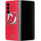 NHL New Jersey Devils Solid Background Galaxy Z Fold4 5G Skin