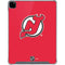 NHL New Jersey Devils Solid Background iPad Pro 12.9in (2020) Clear Case