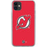 NHL New Jersey Devils Solid Background iPhone 11 Clear Case