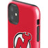 NHL New Jersey Devils Solid Background iPhone 11 Impact Case