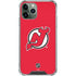 NHL New Jersey Devils Solid Background iPhone 11 Pro Max Clear Case