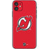 NHL New Jersey Devils Solid Background iPhone 11 Skin
