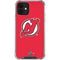 NHL New Jersey Devils Solid Background iPhone 12 Clear Case