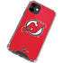 NHL New Jersey Devils Solid Background iPhone 12 Mini Clear Case