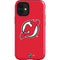 NHL New Jersey Devils Solid Background iPhone 12 Mini Impact Case