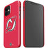 NHL New Jersey Devils Solid Background iPhone 12 Mini Lite Case