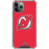 NHL New Jersey Devils Solid Background iPhone 12 Pro Clear Case