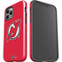 NHL New Jersey Devils Solid Background iPhone 12 Pro Impact Case